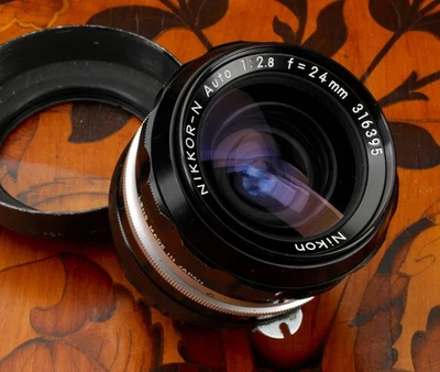 Nikon NIKKOR f/2.8 Camera Lenses 24mm Focal for sale | eBay