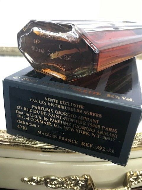 Armani Giorgio Armani edt 100 ml. Rare vintage 1981 original