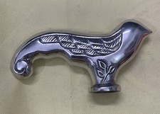 New Bird Design Chrome Finish Wooden Walking Stick/Cane Brass Head Handle Gift
