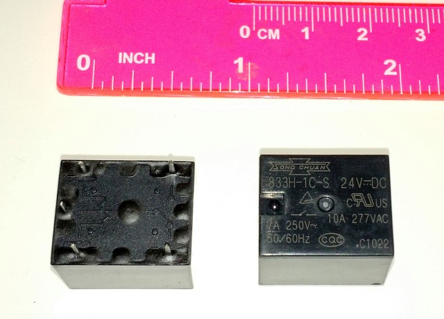 Quad 909 Relè Di Alimentazione SONG CHUAN 899 1A F C G27: 9VDC, 4 Pin, 10A 277VAC, Per Applicazioni Elettriche Industriali Relè 899 1A F C G27 - Foto 9