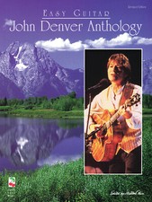 John Denver Anthology for Easy Guitar Sheet Music Lyrics 42 Folk Pop Songs Book