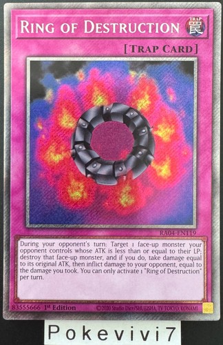 Carte YU-GI-OH! RING OF DESTRUCTION RA04-EN119 PSR NEUF - 第 1/1 張圖片