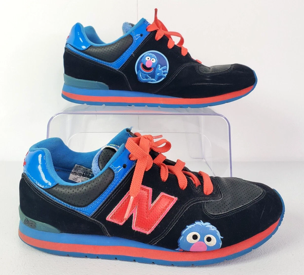 solo Detener Nombre provisional New Balance 7M Youth Sesame Street GROVER 574 Multicolor Athletic Shoes  Sneakers | eBay