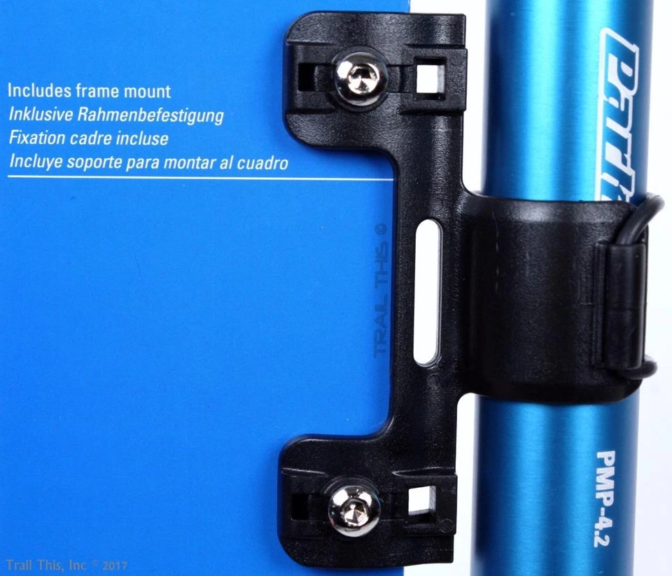 Park Tool PMP-4.2B Azul Mini Marco Montaje Bicicleta Bomba Presta/Schrader 90psi 4.2 Foto 3 de 4