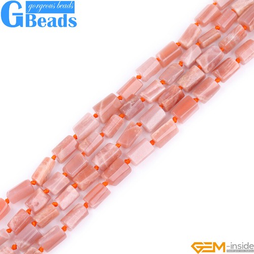 Natural Assorted Gemstone Faceted Tube Column Beads for Jewelry Making 8x12mm - Picture 179 of 192