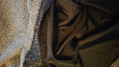 George ME Size 14 Black Speckled A-Line Long Skirt Fully Lined - Picture 4 of 5