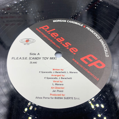 LP MUSICA ROCK Francesco Sparacello    P.L.E.A.S.E. Buena Suerte Ep Italy
