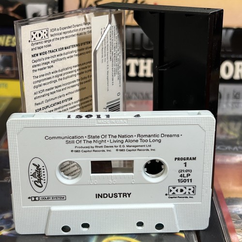 Industry s/t 5 Song EP 1983 Cassette Tested State of The Nation New Wave Synth - Picture 5 of 9