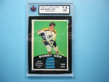 1970/71 O-PEE-CHEE NHL HOCKEY CARD #248 BOBBY ORR TROPHY KSA 7.5 NM+ SHARP+ OPC