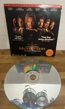 The Three Musketeers LASERDISC Charlie Sheen Kiefer Sutherland