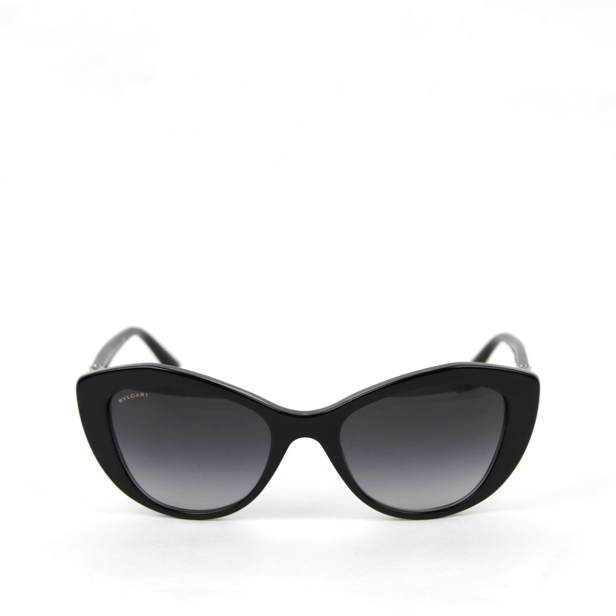 Bvlgari★素敵！Cat Eye Black Sunglasses w/triangle Crystal Bvlgari Cat Eye Black Sunglasses w/triangle Crystal 8168-B