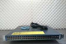 Cisco WS-C4948 48 Port Gigabit Network Switch - Same Day Shipping