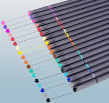 Journal Planner Coloreds Pens Fine Points Markers Tip Drawing Pen