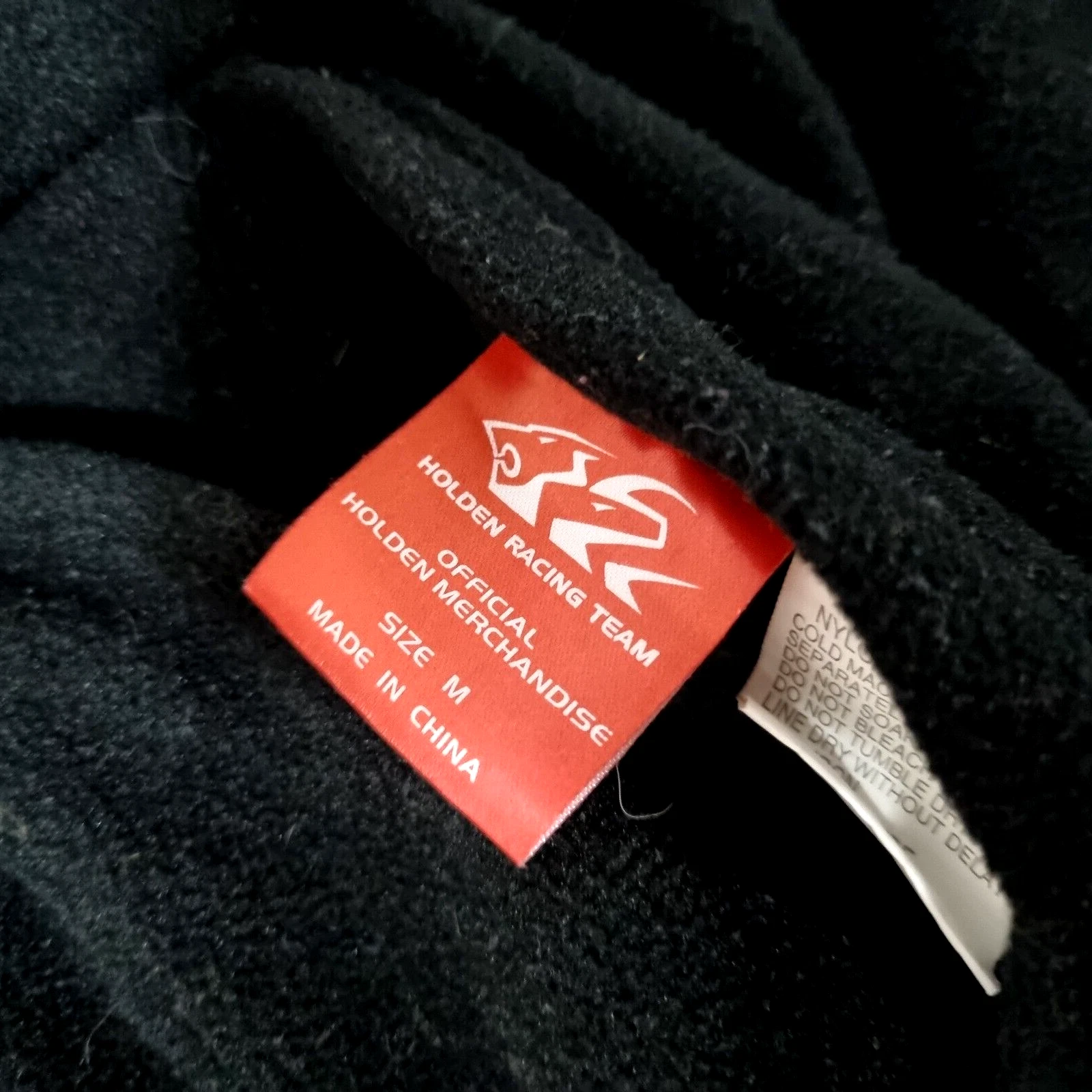 HRT Holden Racing Team Jacket Reversible Full Zip Black Red Men Size M - product detail image 10