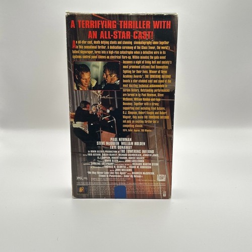 The Towering Inferno VHS Tape - Picture 2 of 3