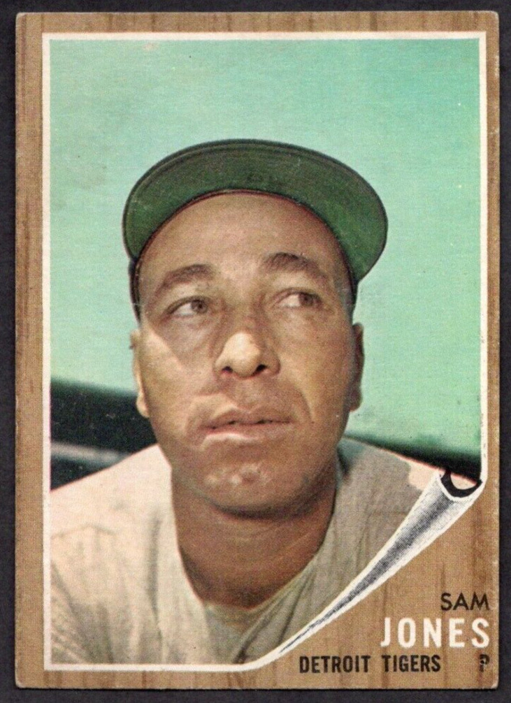 1962 Topps #92 Sam Jones VG-EX