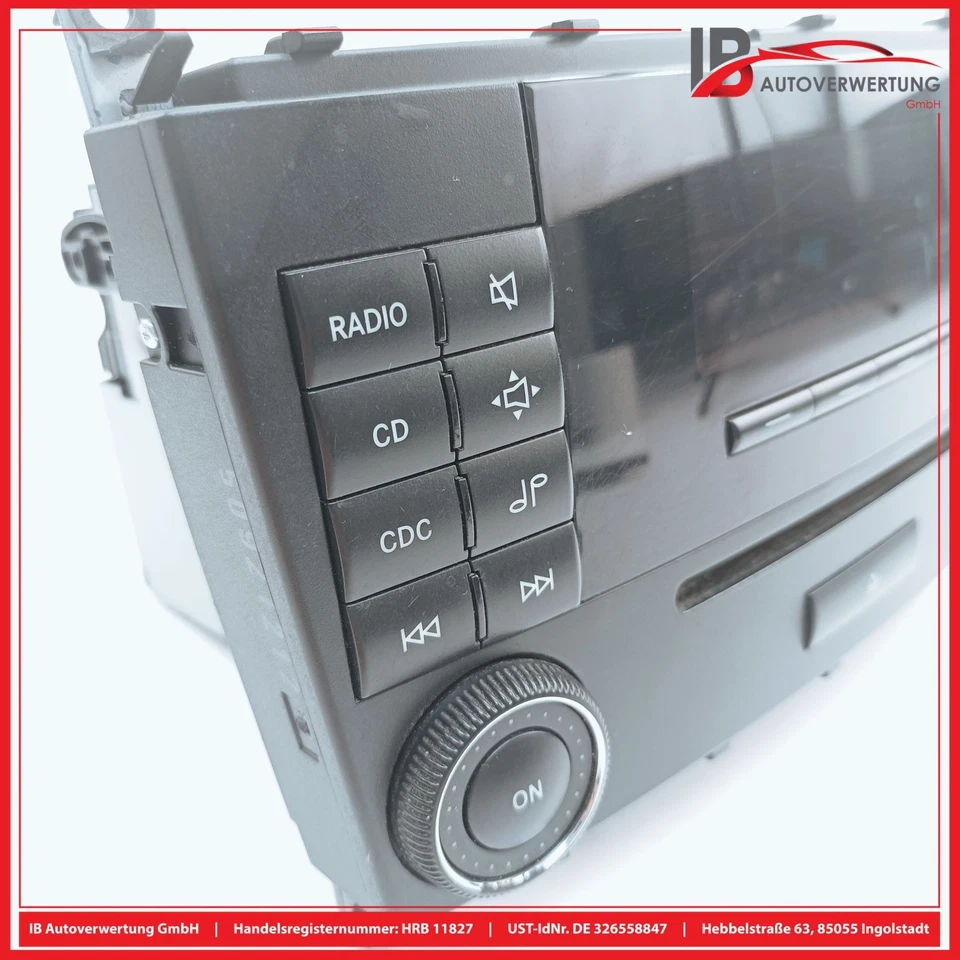 MERCEDES-BENZ C-KLASSE W203 C200 CDI CD-Player Radio Autoradio A2038705089 - Bild 2 von 4