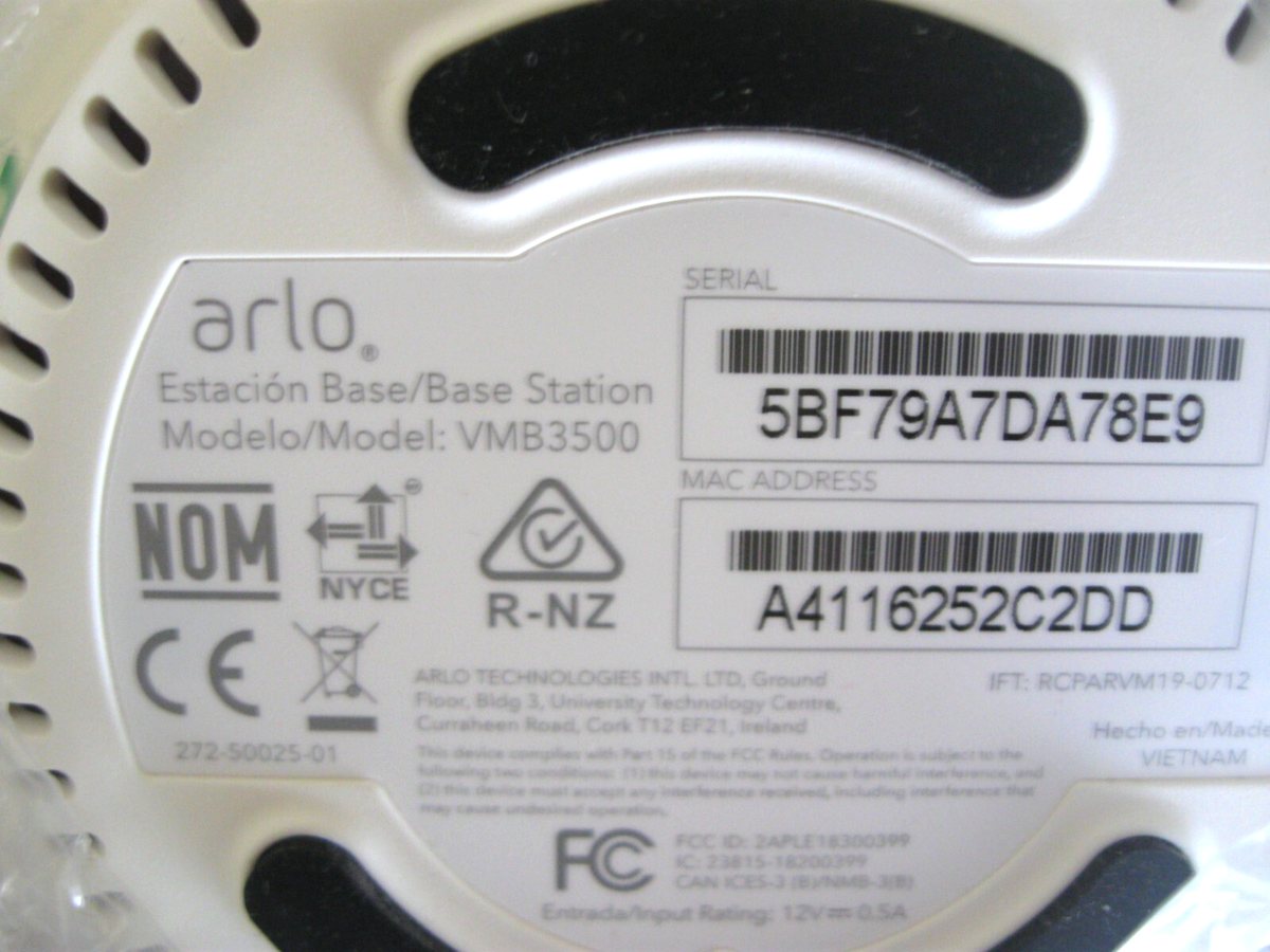 【未使用・新品】　arlo Pro2 ベースステーション Arlo Pro 2 Indoor/outdoor Wireless 1080p HD Security Camera