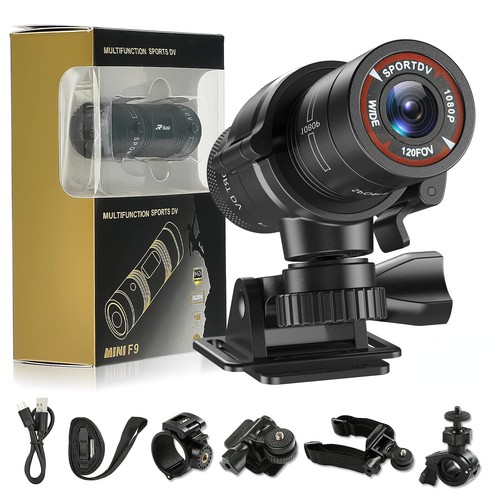 Mini Action Cam 1080P Full HD Action Wasserdicht Sport Helm Bike Helm Video DVR - Bild 6 von 15