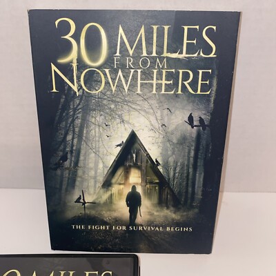 30 Miles From Nowhere DVD 2018 Horror Slasher Gothic Caitlin