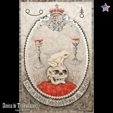 Modern Contemporary Art Painting Figure Realism Skull Frog Crown Animal Famous