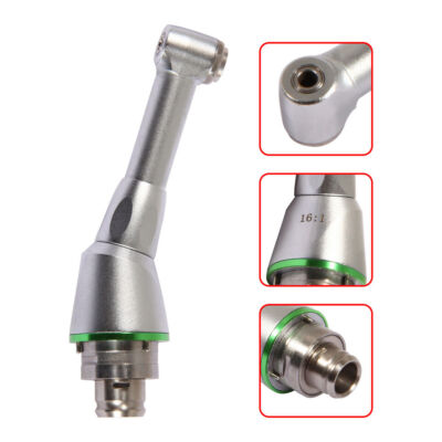 Dental Cordless Mini Contra Angle Head 16:1 Reduction For Endo-mate Endo Motor