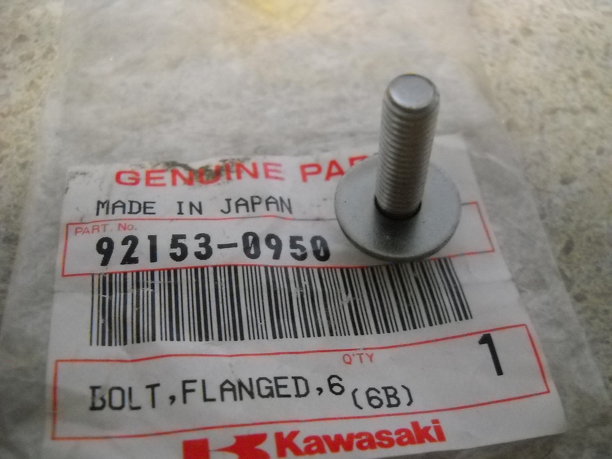 NOS OEM Kawasaki Radiator Bolt 2006-2014 KLX/KX250 KX450 ZX-6R