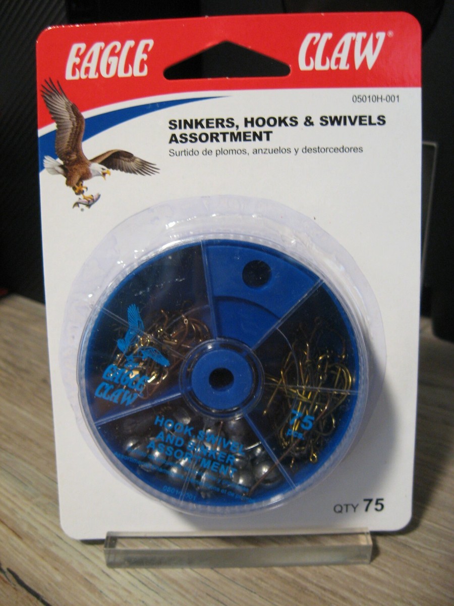 Eagle Claw Trolling Sinkers With Swivels 75 Pc Eagle Claw Sinker