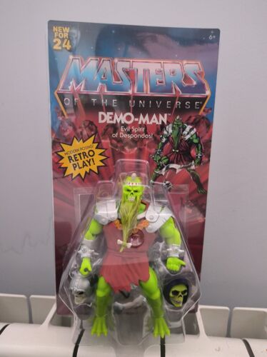 MOTU Demo-Man Origins Masters of the Universe Action Figure Mattel IN HAND!!!! - Imagen 3 de 12