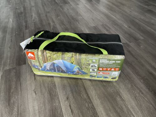 Ozark Trail 10-Person Dome Camping Tent with 3 Rooms and Screen Porch - Blue - Picture 7 of 7