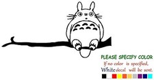 Totoro on Branch Funny Graphic Die Cut decal sticker Car Truck Boat Window 7"
