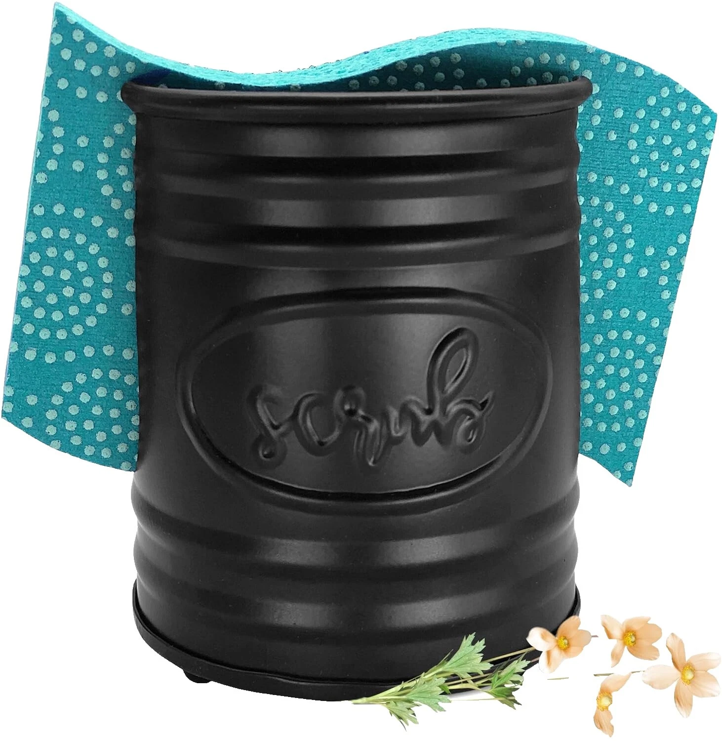 Black Kitchen Sponge Holders