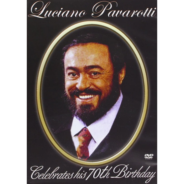 Luciano Pavarotti Celebra His 70th Birthday DVD Nuova