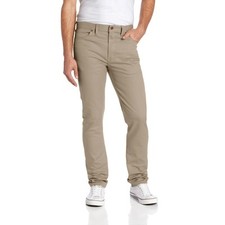 Dickies - Mens 810 British Tan 5-Pocket Slim Fit Skinny Leg Work Pant