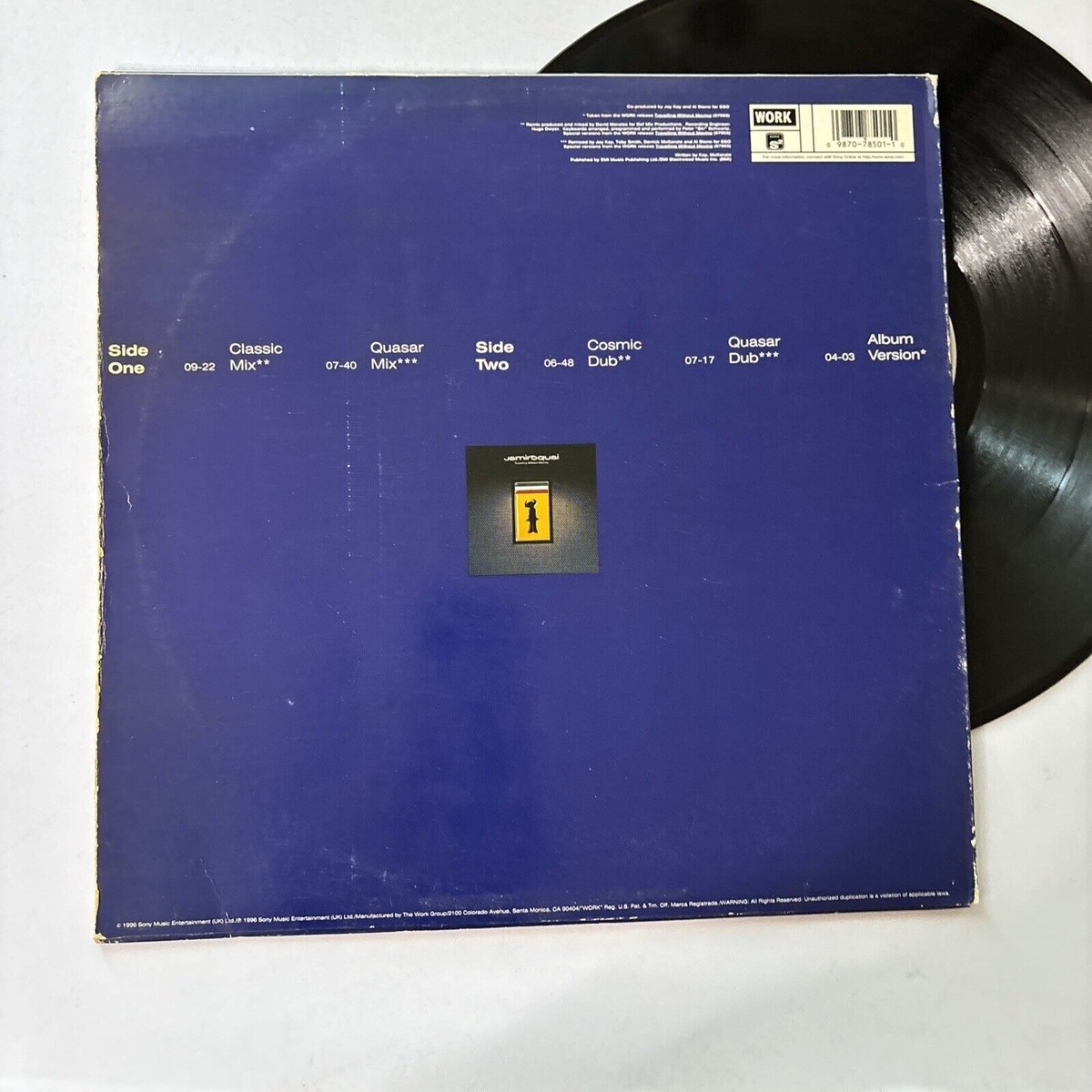 Jamiroquai - Cosmic Girl (Vinyl, 1996) Xss-78501a | eBay UK