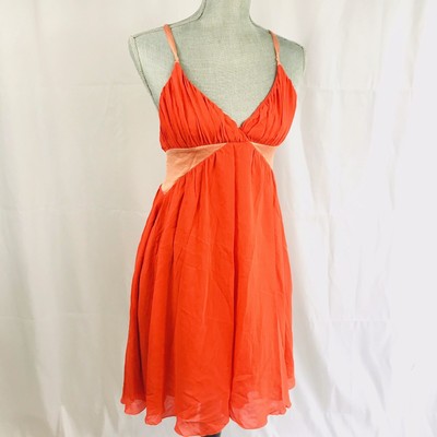 orange sundress