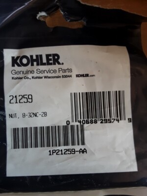 Kohler K-21259   Genuine Kohler Repair Part