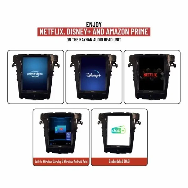 Car Stereo with SatNav + GPS for HOLDEN Commodore VE Series 2 | V6 | 11″ inch