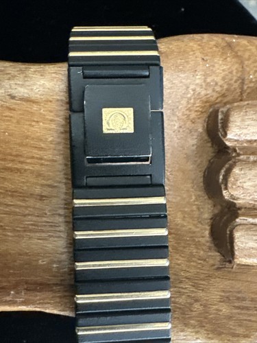 OMEGA De Ville Tank Rare MR 191.0221 " Quartz Cal 1450 Roman White Dial 24 mm - Picture 7 of 17