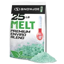 Snow Joe Melt Enviro Blend, Ice & Snow Deicer, for Driveways, 25 lbs, MELT25EB