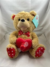 Hug Me I Love You Animated Singing Stuffed Plush Teddy Bear Valentines Day