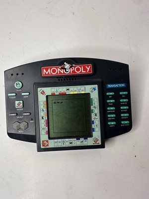 Vintage 1997 Hasbro Monopoly Electronic Handheld Game (Tested, Works)