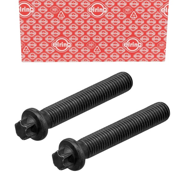 2X Elring 038.970 Pleuelschraube M9X1,25X50 FüR Audi Cupra Porsche Seat Skoda VW-image
