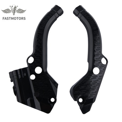 #ad #ad Motorcycle Black Frame Guards Plastic For KTM Husqvarna SX50 SX E 3 SX E 5 TC50 $19.55