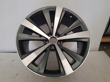 1x Alufelge 21 Zoll 10.0" 5x112 20ET Glanz Grau 4M8601025AA Audi Q8 Mg Rim Wheel