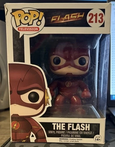 Funko Pop ! The Flash 213 The Flash- Box Damage