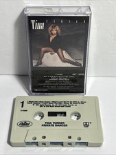 TINA TURNER PRIVATE DANCER CASSETTE TAPE Capital Records 1984 - Rare Black Label