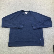 Brooks Brothers Red Fleece Sweatshirt Mens XL Blue Knit Crewneck Pullover Logo