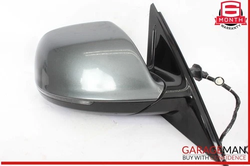 13-17 Audi SQ5 Q5 Front Right Passenger Side Door Rear View Mirror Gray OEM