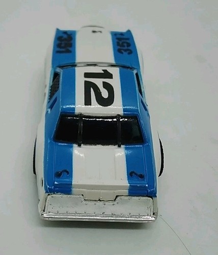 Vintage Aurora AFX Thunderbird Stock Car weiß & blau HO Scale Slotcar - Bild 3 von 11
